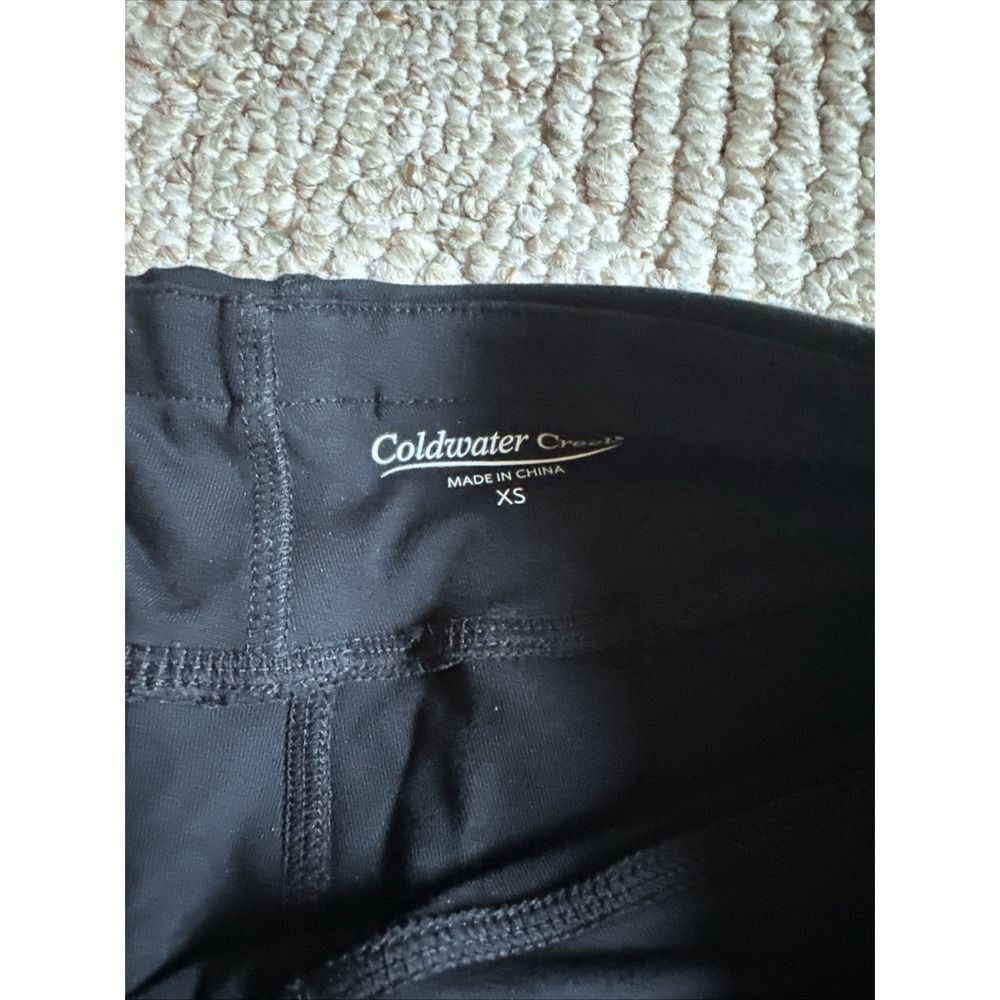 Women's Coldwater Creek Activewear Spandex Yoga Pants Workout Leggings XS - Picture 4 of 5
